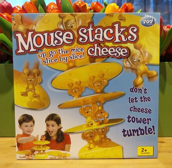 Mouse stacks cheese spiel