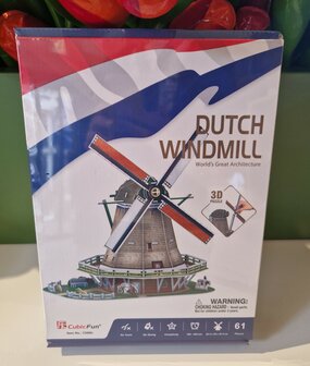 3D Dutch windmill construction kit