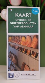 Streekproducten kaart Alkmaar