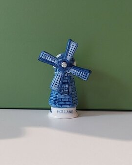 Molen Delfts-blauw groot