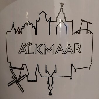 Metalen mok skyline Alkmaar