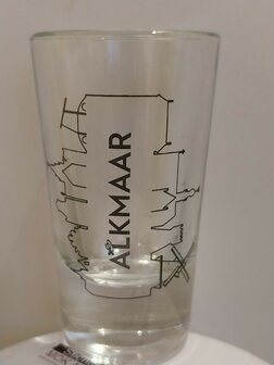 Shotglas Alkmaar skyline