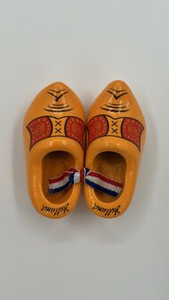 Set van 6 houten klompjes 