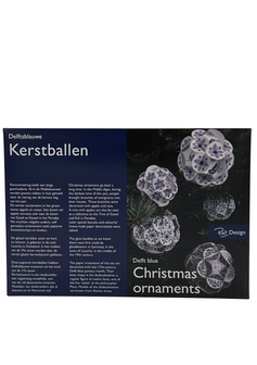 Vouwpakket kerstballen 