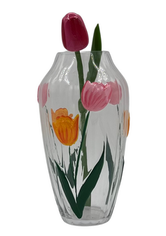 5 houten tulpen 