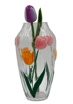 5 houten tulpen 