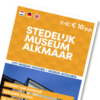 Ticket Stedelijk Museum Alkmaar (Volwassene)