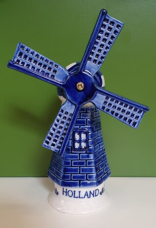 Molen Delfts-blauw groot