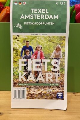 Fietskaart Texel - Amsterdam