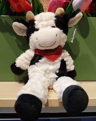 Stuffed animal cow