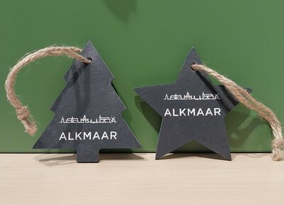 Kersthanger Alkmaar skyline