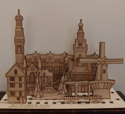Alkmaar city scape- skyline