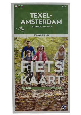 Fietskaart Texel - Amsterdam